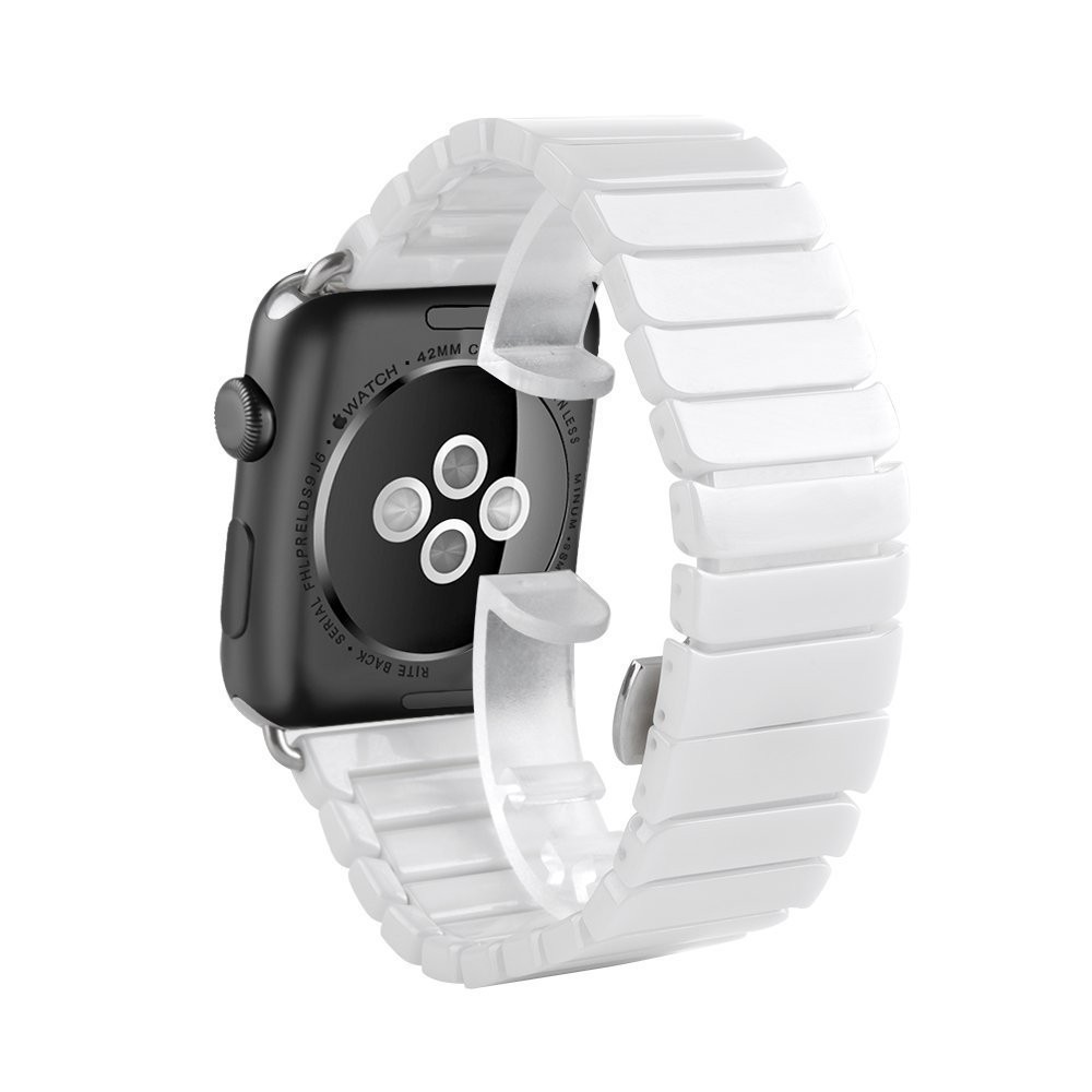 Dây đeo thay thế chất liệu gốm sứ dạng bi tròn cho Apple Watch 1/2/3/4 5 6 SE 7 8 iwatch ultra 49mm