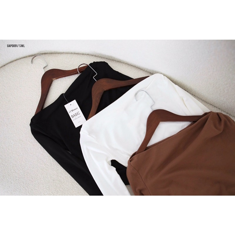 Áo thun dài tay lệch vai gap0091