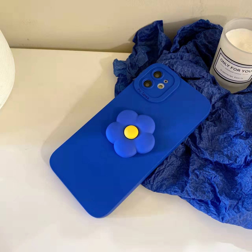 Ốp lưng VIVO Y21 V20 Y11 Y20 Y12S Y12A Y50 Y30 Y12 Y91C V11i Y15 S1 Y51 V9 V15 Pro Thời trang DIY 3D Floral Silicone Phone Case