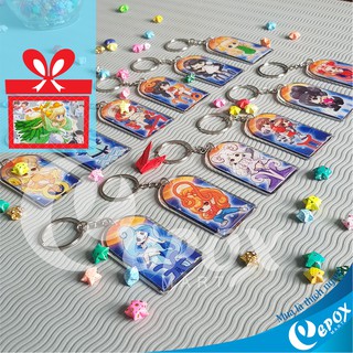 Móc khóa 12 cung hoàng đạo đổ keo 7cm HOOHOO HAHA!