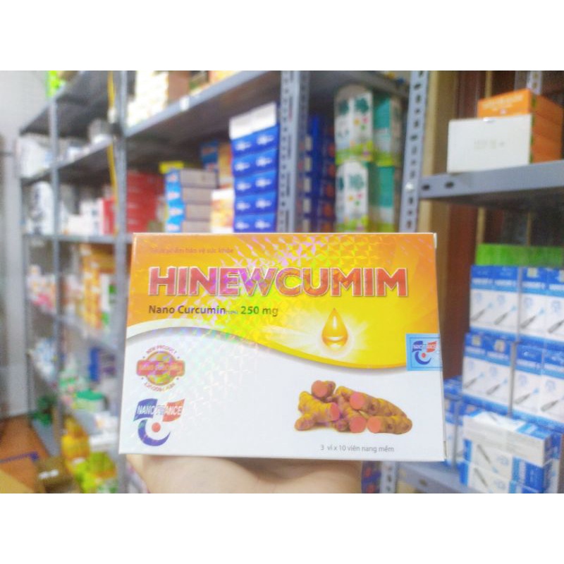 Viên dạ dày, giảm đau dạ dày HINEWCUMIN -Bảo vệ niêm mạc dạ dày (30 viên)