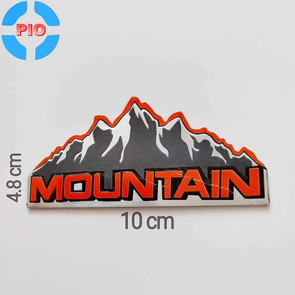 Tem Nhôm Dán Pô Xe, Ống Xả Xe Gắn Máy Mountain