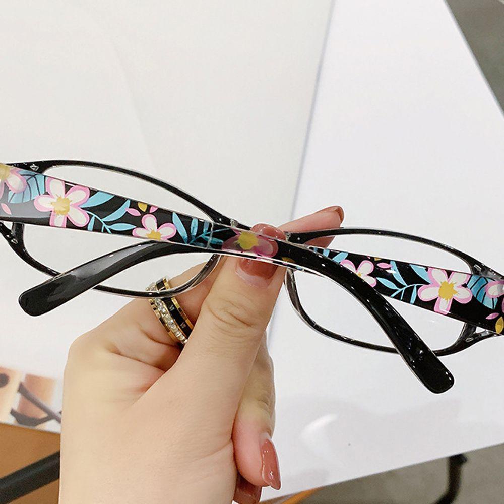 Kính Đọc Sách HD Tầm Nhìn Ánh Sáng Xanh Dạng Gập Tiện Dụng Cho Nữ