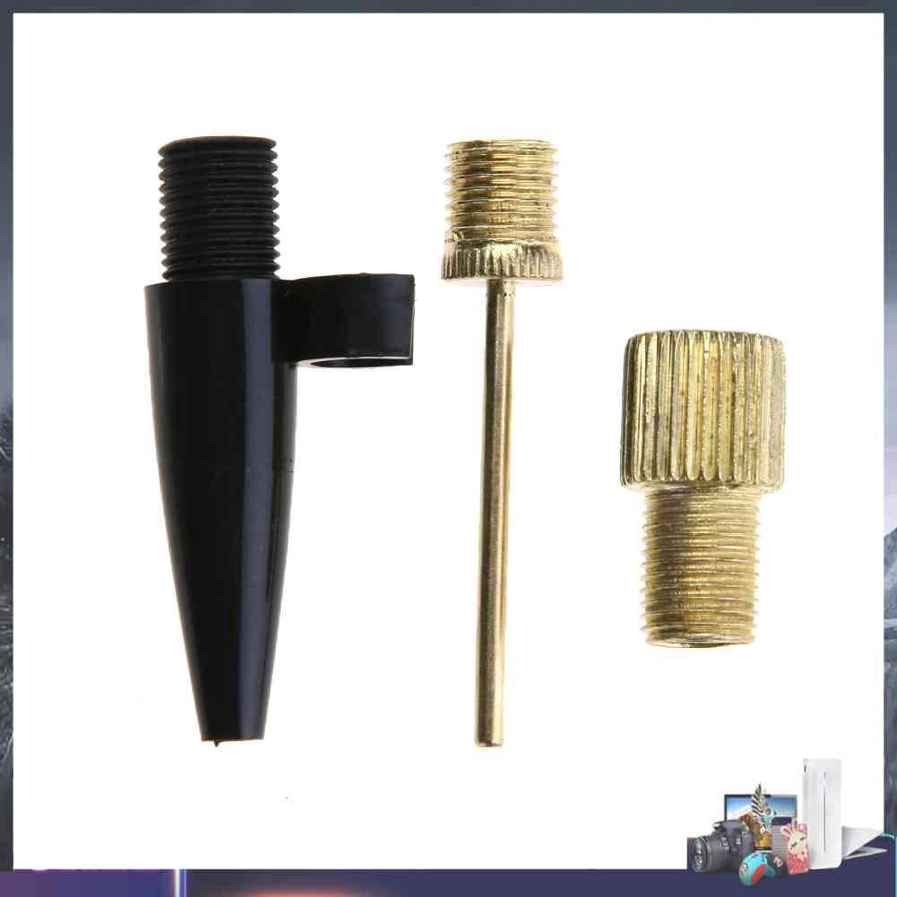 Bộ 3 Đầu Chuyển Đổi Van Bơm Hơi Xe Đạp