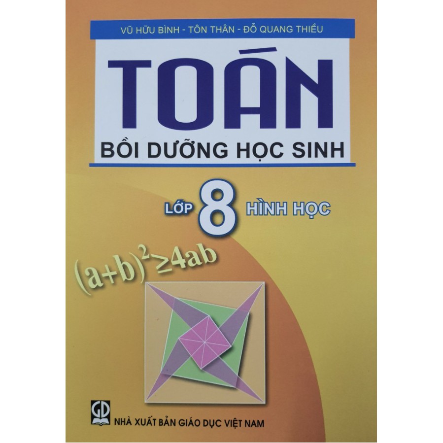 Sách - Combo Toán bồi dưỡng học sinh Lớp 8 Đại số, Hình Học