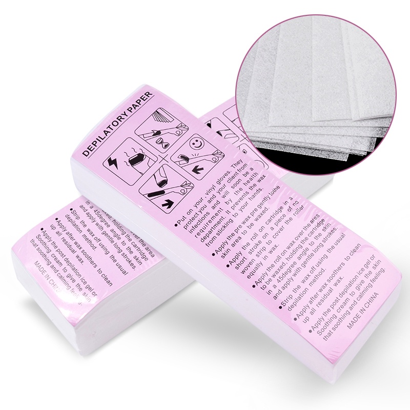Set 50 / 80 Tờ Giấy Sáp Tẩy Lông Chuyên Dụng