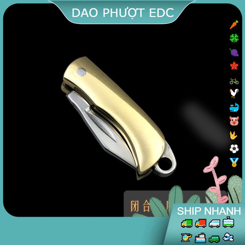 Dao Nhỏ Trơn INOX - Lưỡi Dao Săc Bén Cắt Trái Cây