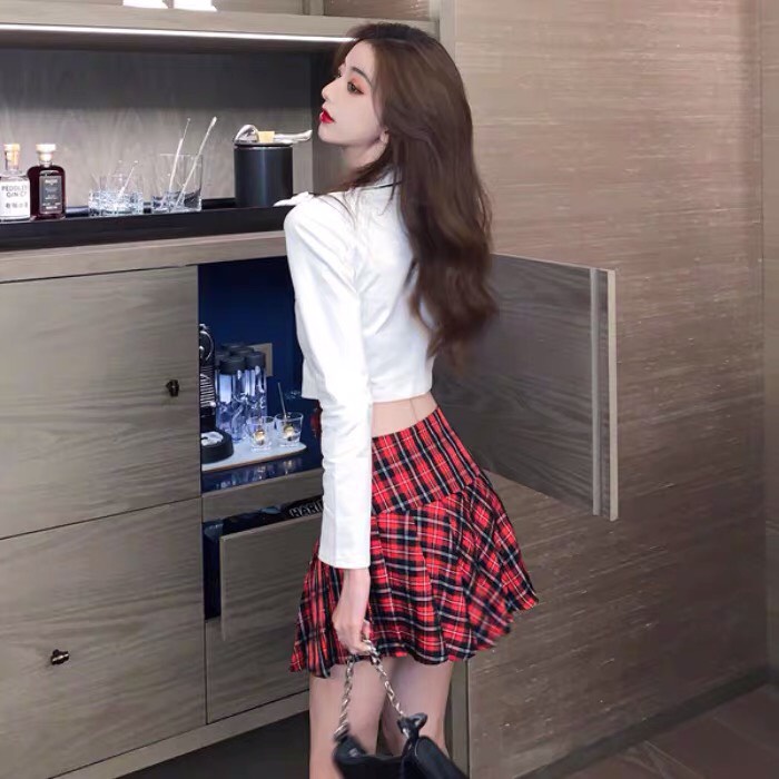 Chân váy xếp ly Tennis dáng ngắn xoè đẹp nhất ngành