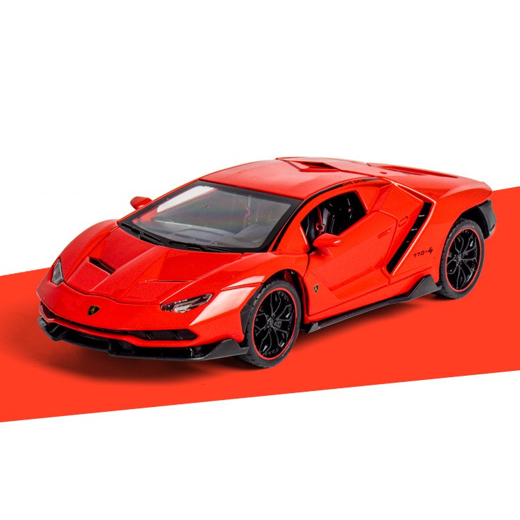 Mô Hình Siêu Xe Lamborghini LP770 1:24 Hãng CheZhi