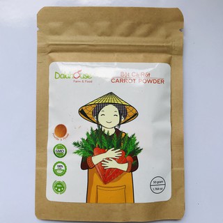 Bột cà rốt Nguyên chất Dalahouse
