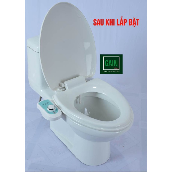 Vòi rửa vệ sinh thông minh Hyundae Bidet HB100, BH 3 Năm, đổi lỗi 15 ngày, Linh Kiện Nhập Khẩu 100% Hàn Quốc