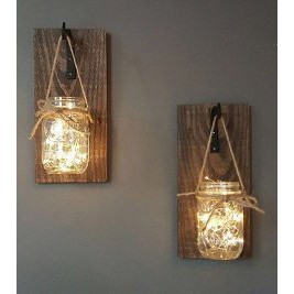 Giá gỗ móc treo trang trí đa năng decor phong cách retro
