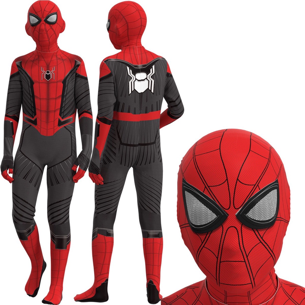 Bộ Quần áo trẻ em cao cấp Hoá trang Người Nhện cho bé trai - Bộ Trang phục Spider man cho bé