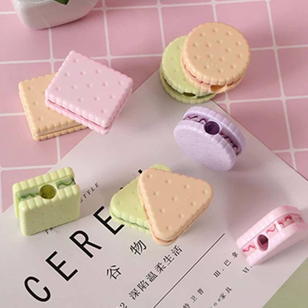 1 Dụng Cụ Gọt Bút Chì Hình Bánh Quy Sáng Tạo