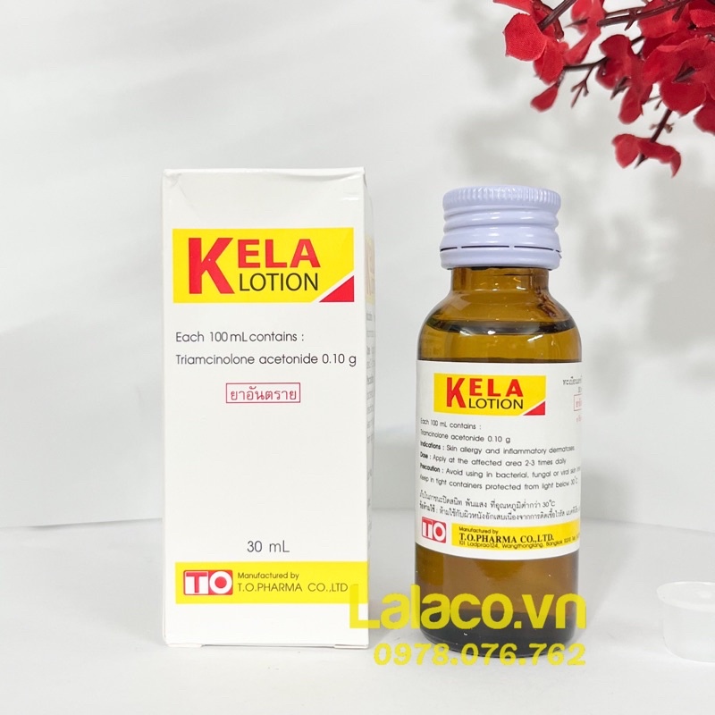 KELA LOTION Dành cho da Viêm Lỗ Chân Lông 30ml - Hàng Thái