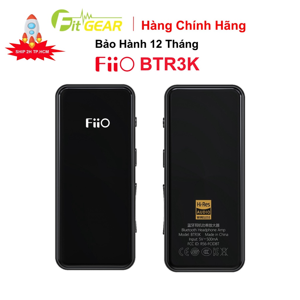 Bộ Chuyển Đổi Tín Hiệu Bluetooth Reveiver Fiio BTR3K