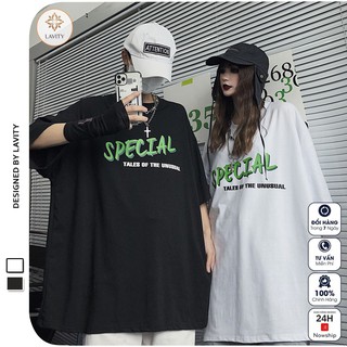 Áo thun nam nữ unisex cặp đôi Lavity, áo thun nam nữ form rộng tay lỡ ATR61