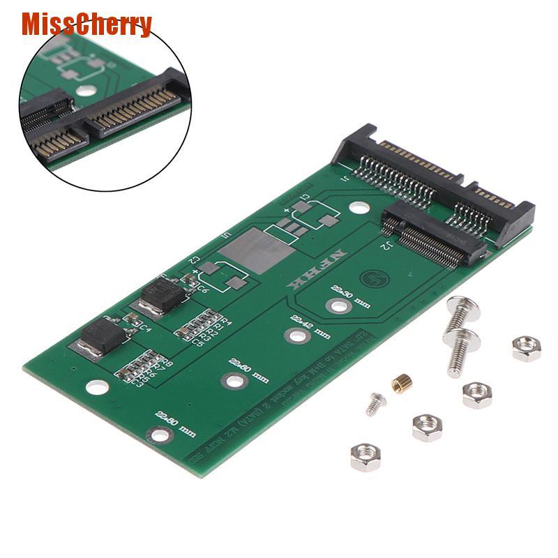 Card Chuyển Đổi M.2card Ngff (M2) SSD Sang 2.5 &quot;SATA SSD Sang SATA 3 Chất Lượng Cao