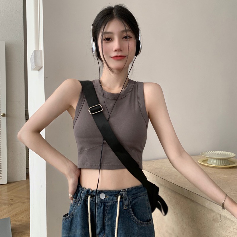 Áo Tank Top Thể Thao Màu Sắc Thanh Lịch