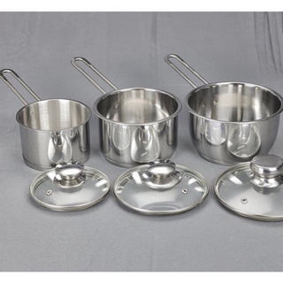 Quánh inox 3 đáy Five star (Chính hãng) đủ sz 12-14-16