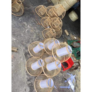 Đèn thả mây tre Phương Nam