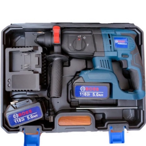 Máy Khoan Bê Tông Dùng Pin BOSCH 199V 3 Chức Năng Khoan Đục Khoan Bê Tông Hàng Cao Cấp