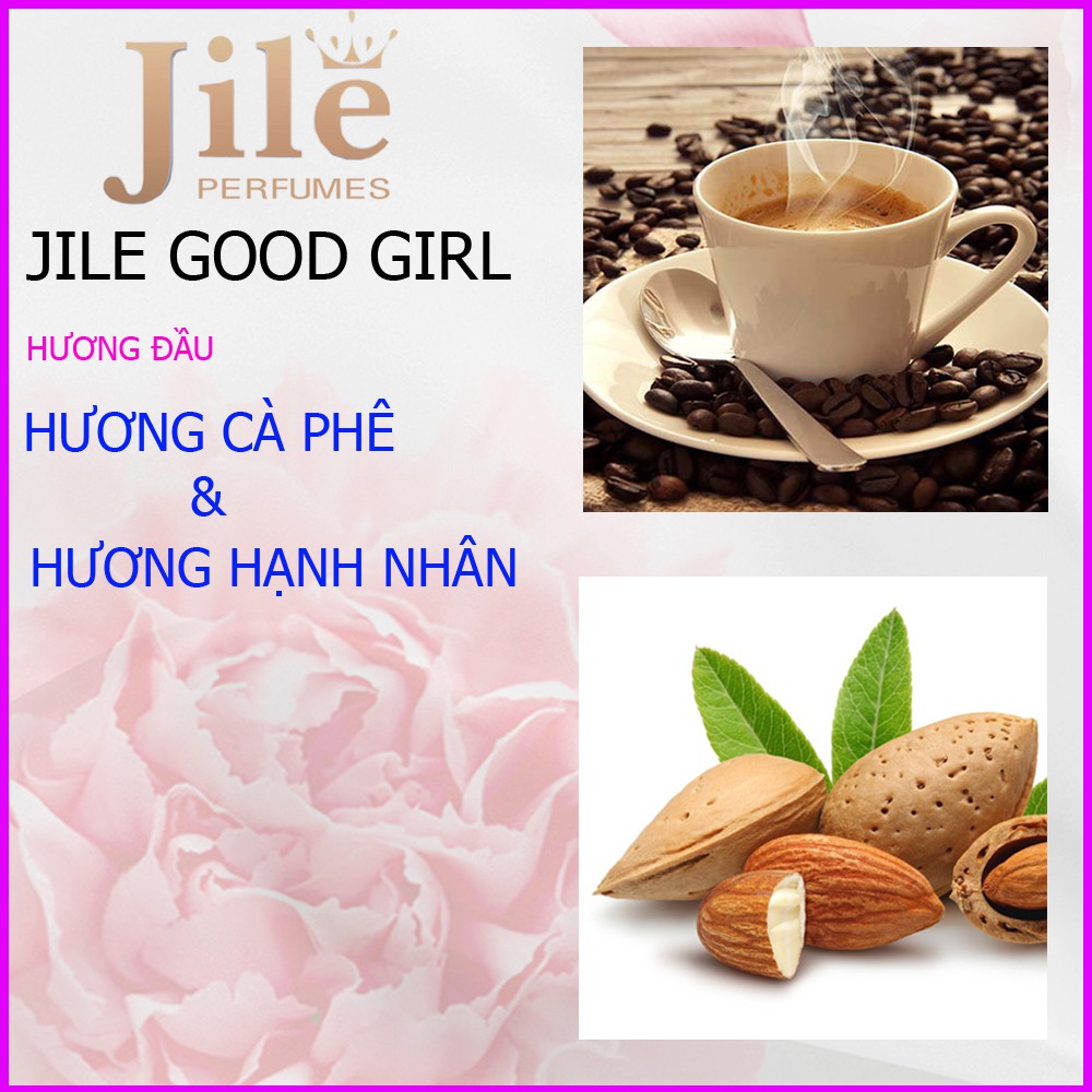 Nước hoa nữ thơm lâu,Jile Good girl 50ml, nuoc hoa nu cao cấp chính hãng,hương thơm dịu nhẹ, quyến rũ. | Thế Giới Skin Care