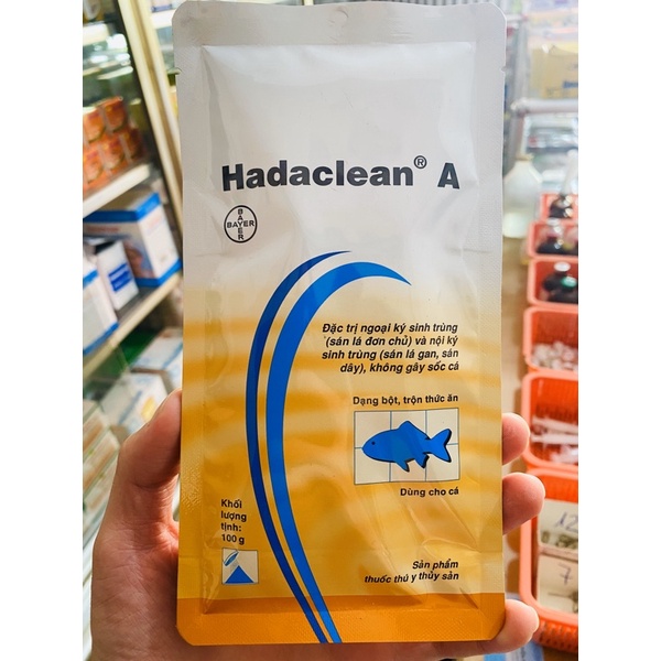Hadaclean A Phòng ngừa nội, ngoại ký sinh cho thủy sản