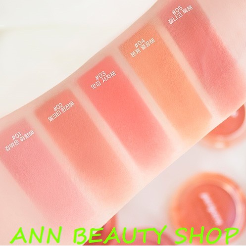 Phấn má hồng Peripera Pure Blushed Sunshine Cheek