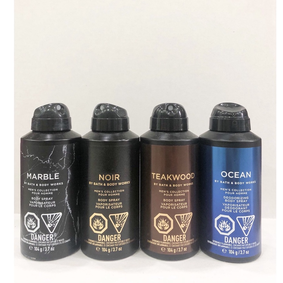 Xịt thơm toàn thân cho nam - Bath &amp; Body Works Deodorizing Body Spray (104g)