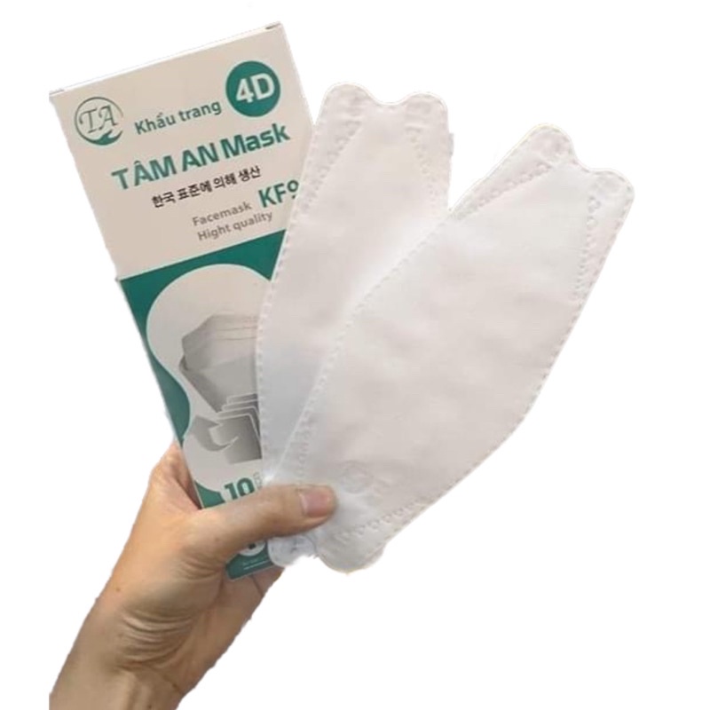 Khẩu trang KF94-  Thùng 300 cái (30 Hộp) Cao Cấp Tâm an Mask Ôm sát mặt - Hàng Xuất khẩu