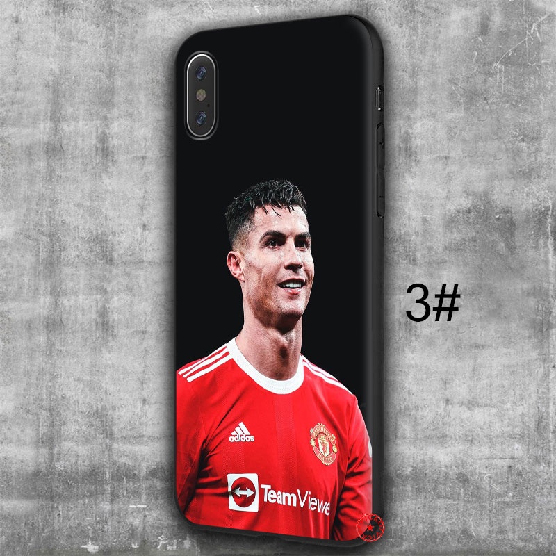 Ốp điện thoại in hình Cristiano Ronaldo thích hợp cho IPHONE SE XR 5 5S 6 6S 7 8 11 PRO MAX PLUS UOL34 CR7