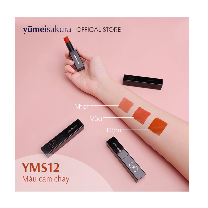 Son Lì Matte Revolution Yumeisakura Khóa Màu Siêu Dưỡng 3.5g