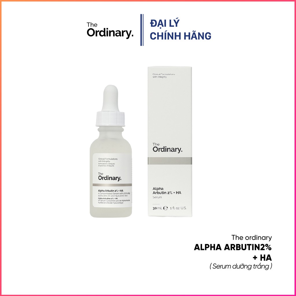 [Mã COS1904 giảm 8% đơn 300K] (Hàng Auth, có bill) Serum Dưỡng Trắng The Ordinary Alpha Arbutin 2% + HA