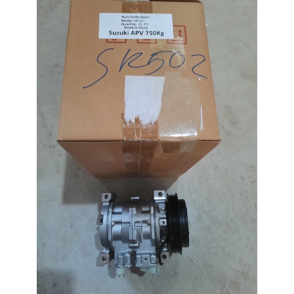 Lốc điều hòa SK502 lắp xe Suzuki APV 750Kg