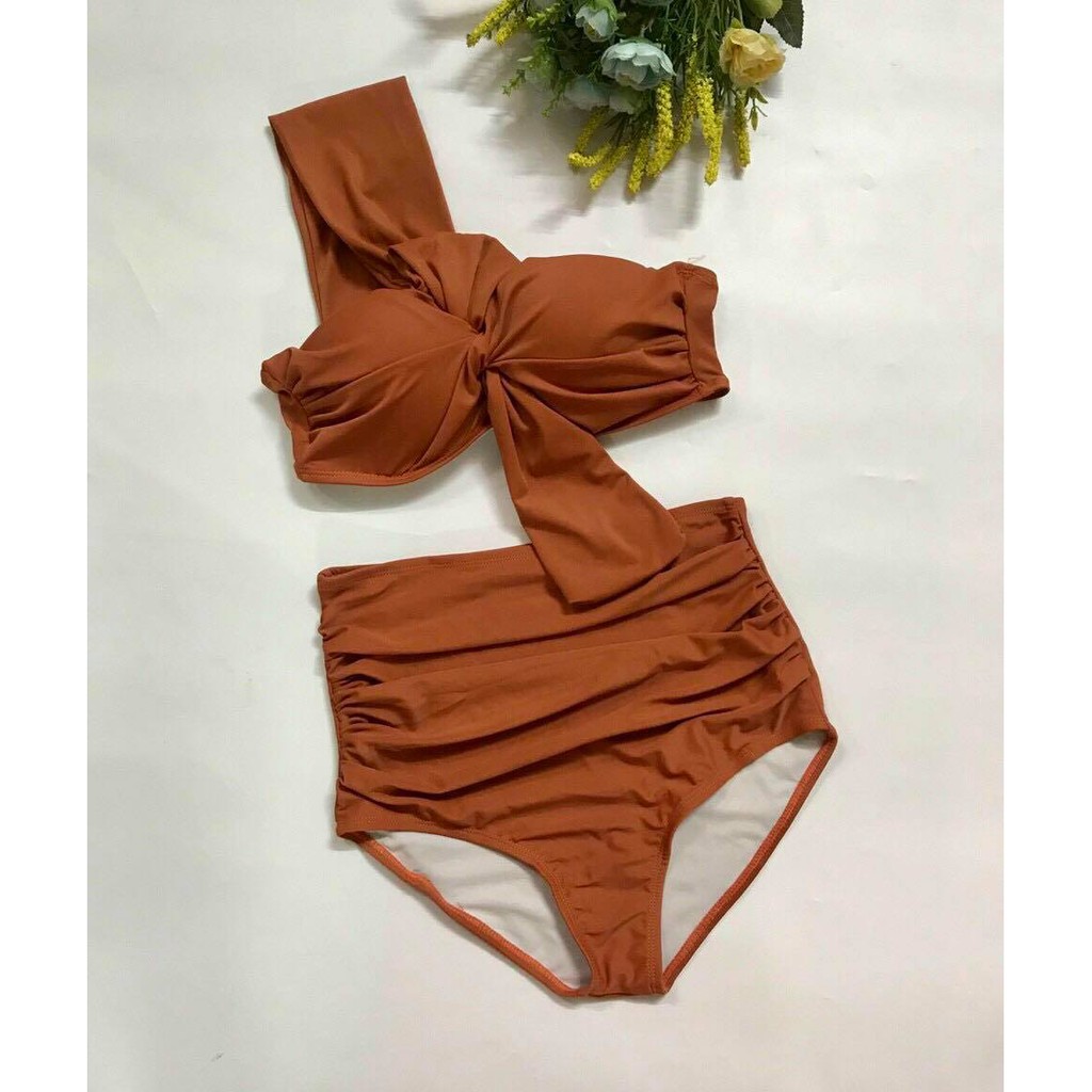 Bikini Tắm Biển Aó Quây Lệch Vai | BigBuy360 - bigbuy360.vn