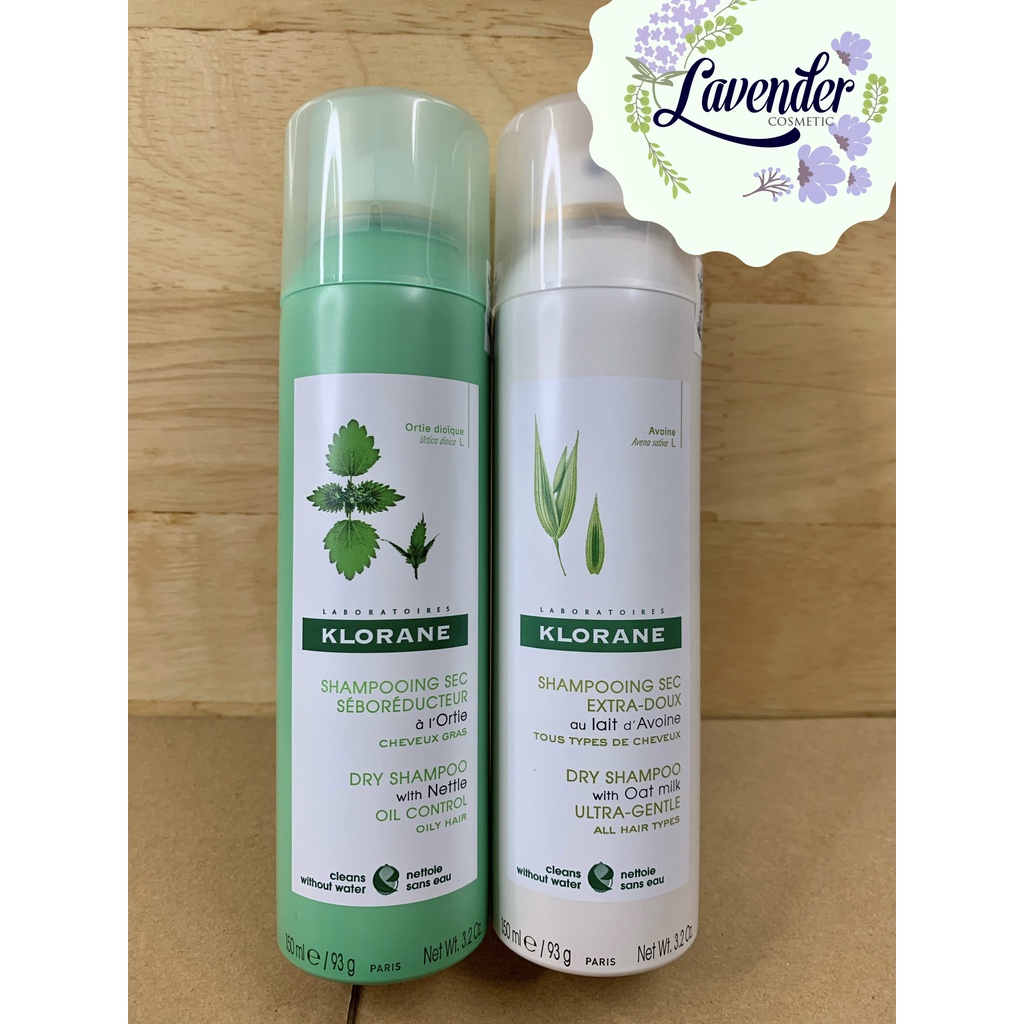 Dầu gội khô Klorane 150ml
