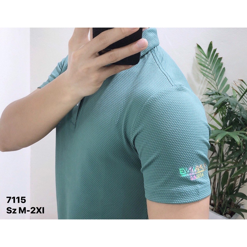 Áo cộc phông thể thao cổ bẻ nam chất thun lạnh thoáng khí cao cấp | BigBuy360 - bigbuy360.vn