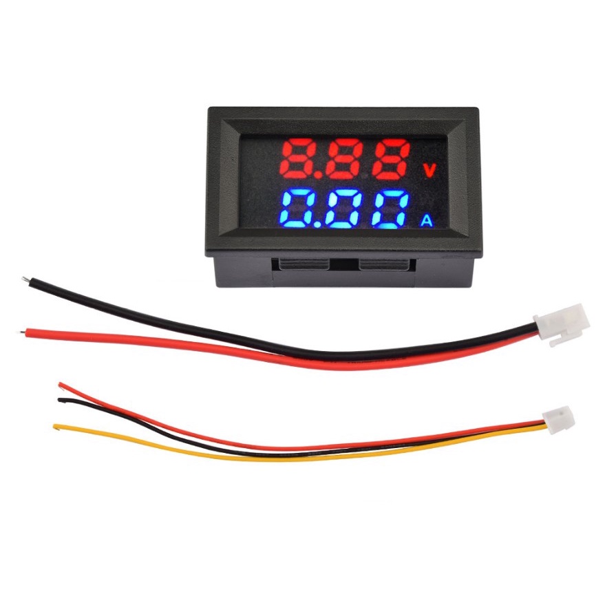 DIYMORE Đồng Hồ Đo Điện Áp M6120 DC6-120V DC 10A 50A 100A