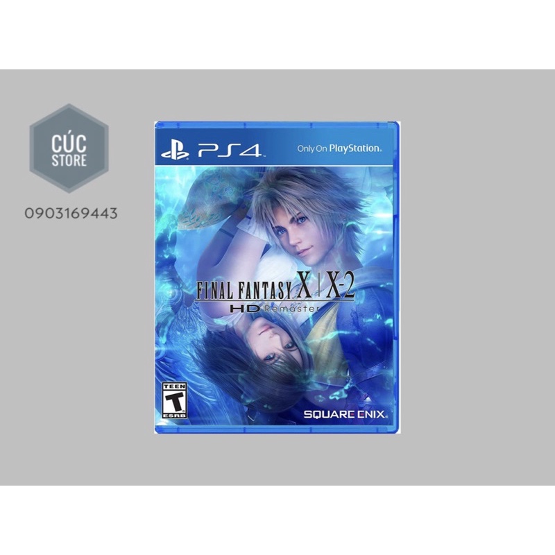 Đĩa chơi game PS4: Final Fantasy X/X-2 HD Remaster