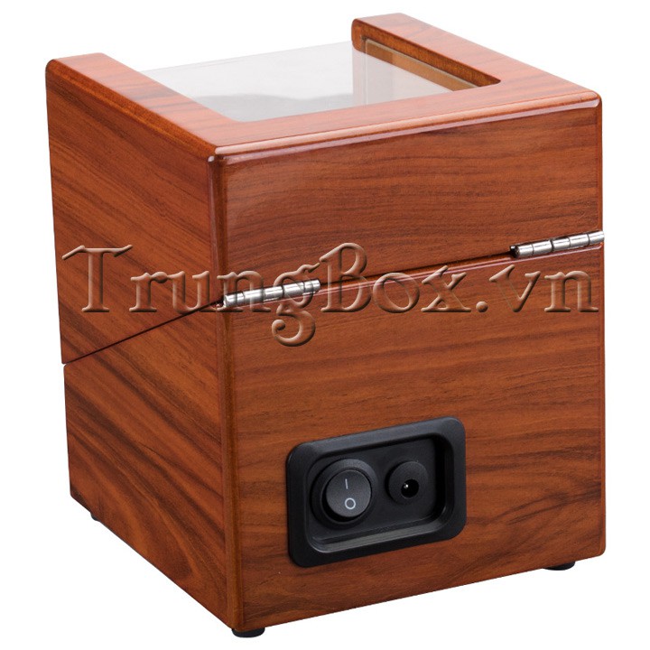 Hộp Đựng Đồng Hồ Cơ 1 Xoay Vỏ Gỗ Sơn Mài - Mã 810HW | SAIKE
