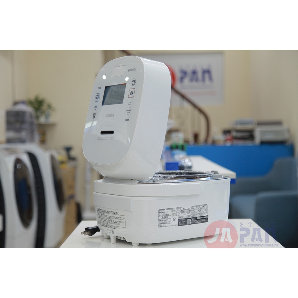Nồi cơm điện Toshiba RC-10VSR   Lõi chuông | Cao tần | Áp suất | Chân không |1L