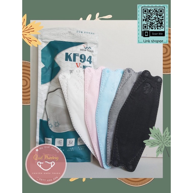 TÚI 10 CÁI KHẨU TRANG KF94 VINA MASK