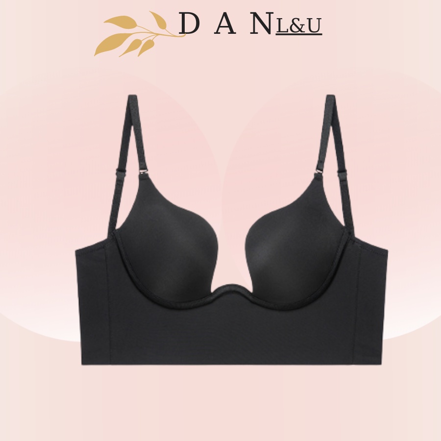 Áo Ngực Nữ Nâng Ngực Có Gọng Tạo Khe Chữ U DAN L&U 2575
