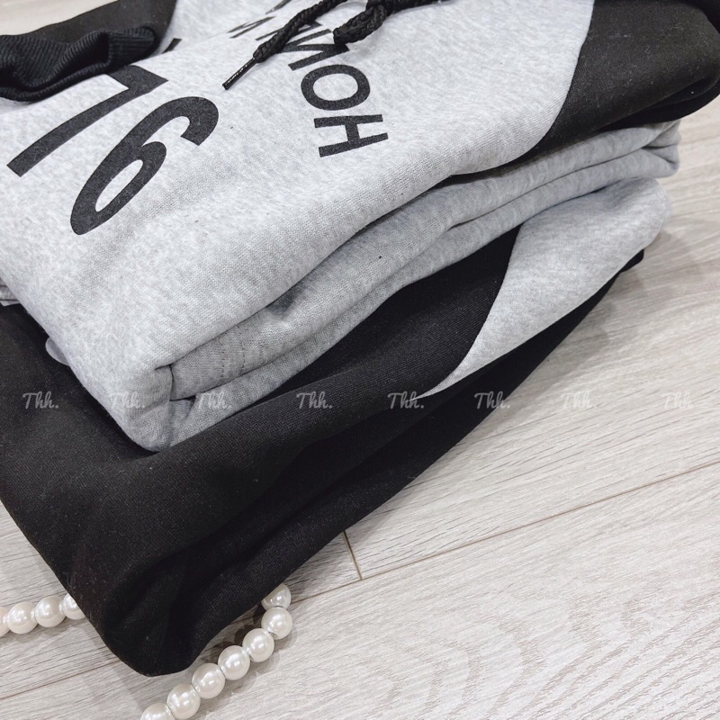 Bán sỉ váy nỉ hoodie 2 màu số 76 bầu bí bon chen