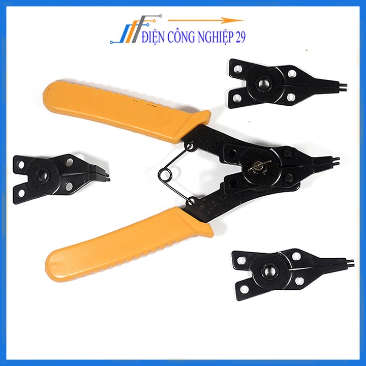 Kìm Phanh 4 Mũi Tháo Rời Asaki Ak-7020