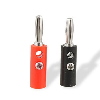 1 Cặp Jack Cắm Bắp Chuối 4mm Màu Đỏ Đen