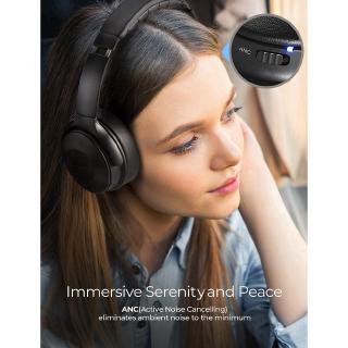 Mpow H17 Wireless Headphone Bluetooth4.1 ANC Fast Charging Active Noise Cancelling Headset
