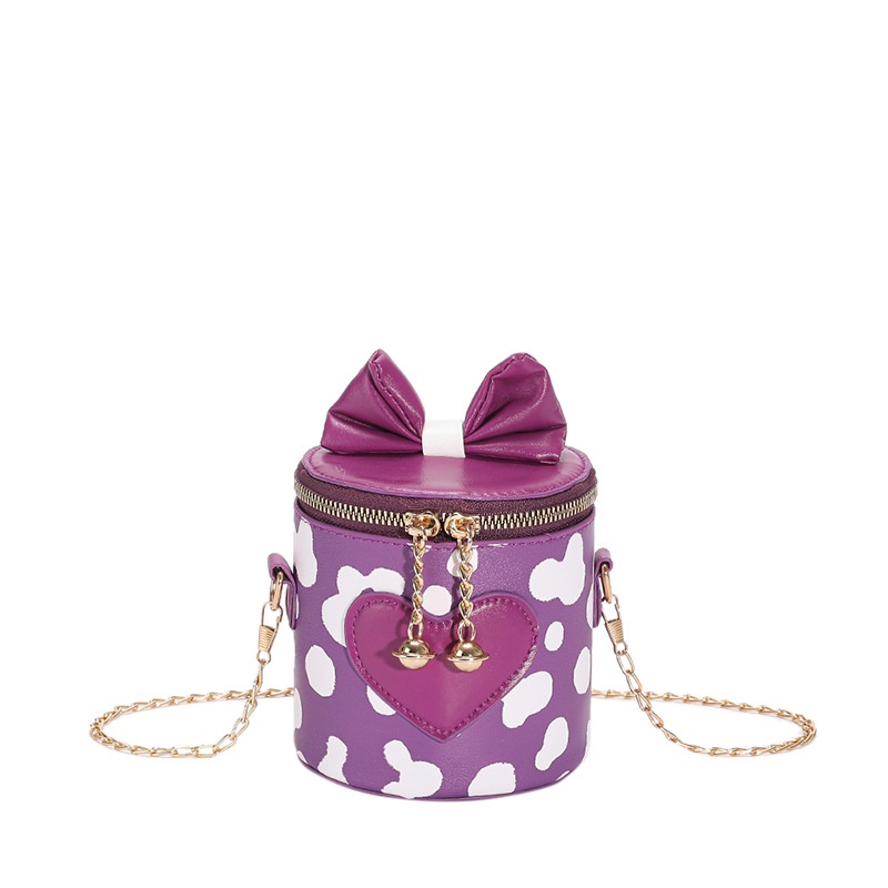 Túi Xách Đeo Vai Hình Trụ Cỡ Nhỏ Phối Dây Xích Thời Trang 2022 Cho Nữ