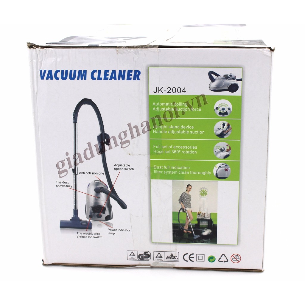 Máy hút bụi To Vacuum Cleaner JK-2004 2000W (Đỏ) | BigBuy360 - bigbuy360.vn